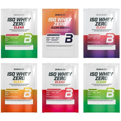Biotech Iso Whey Zero Clear Proben 10X25G Red Berry