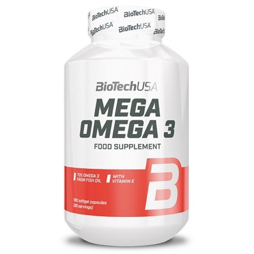Biotech Mega Omega 3, 180 Kapseln