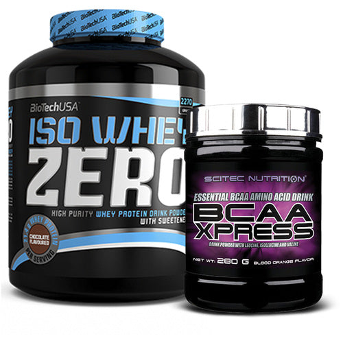 Biotech Usa Iso Whey Zero 2268 Gramm Scitec Bcaa Xpress 280 Gramm