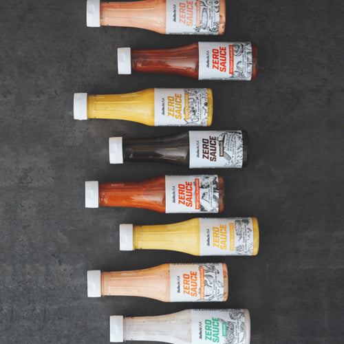 Biotech Zero Sauce 350Ml Flaschen Einzelnd Spicy Garlic