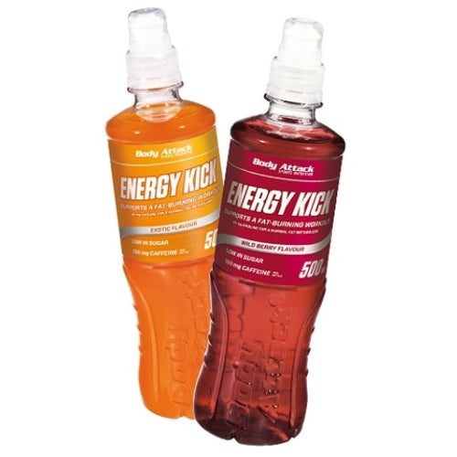 Body Attack Energy Kick Drink Wildberry 18X500Ml