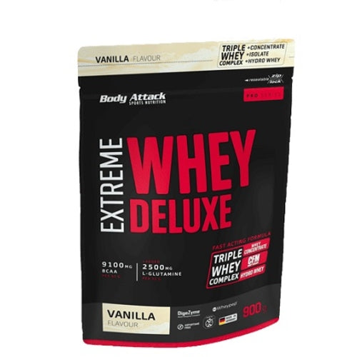 Body Attack Extreme Whey Deluxe 900G Banana Cream