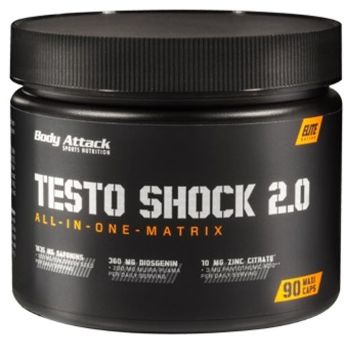 Body Attack Testo Shock 20 90 Kapsel