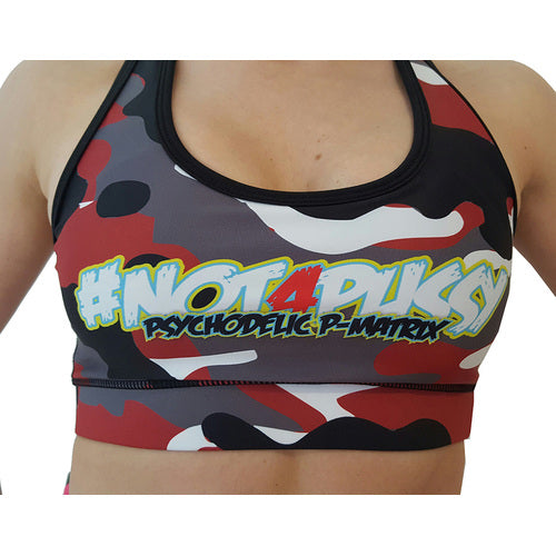 Bps-Pharma Bra Top Mit Pad Camo Red Xs