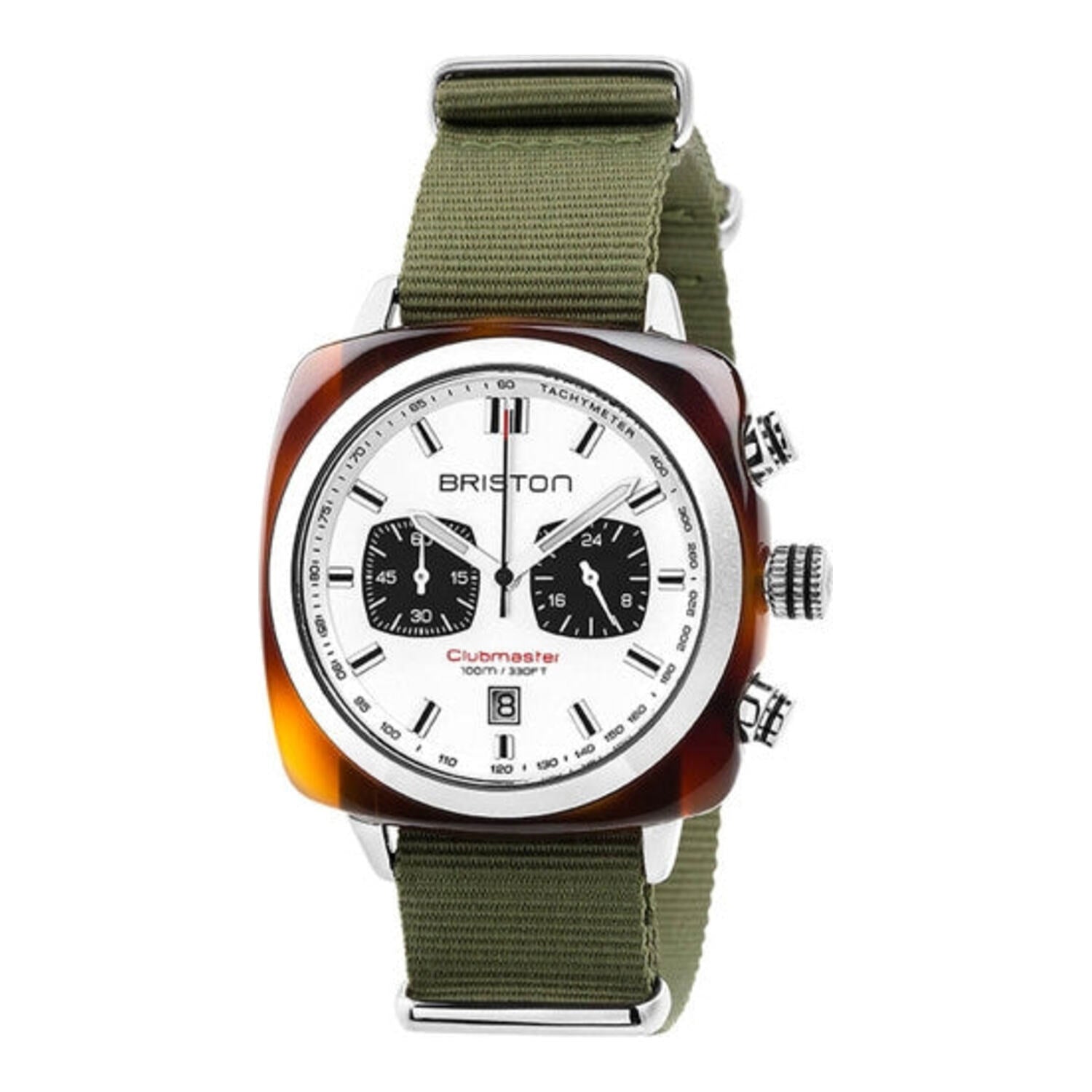 Briston Clubmaster Sport Chrono Blanc