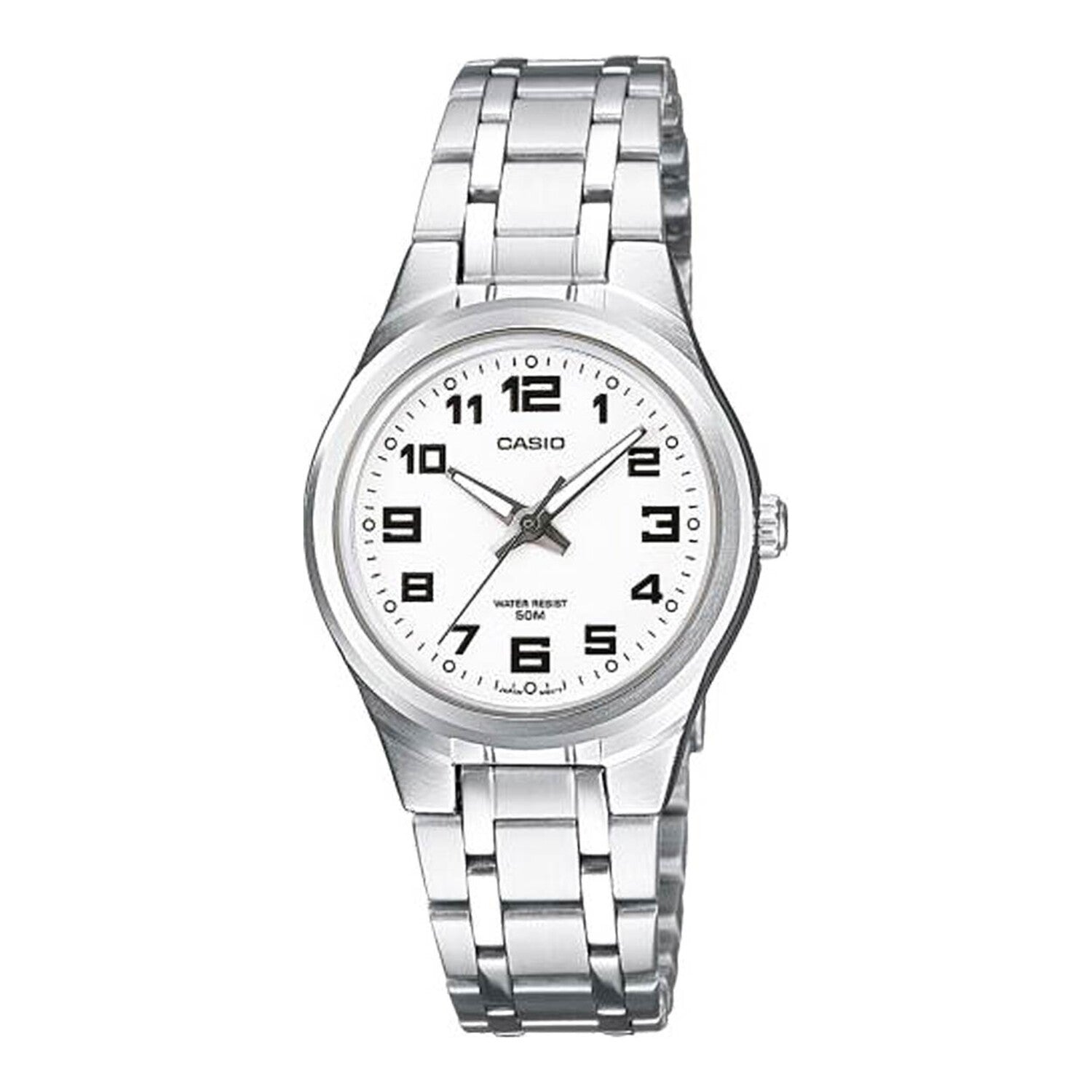 Casio Crystal Silver Date
