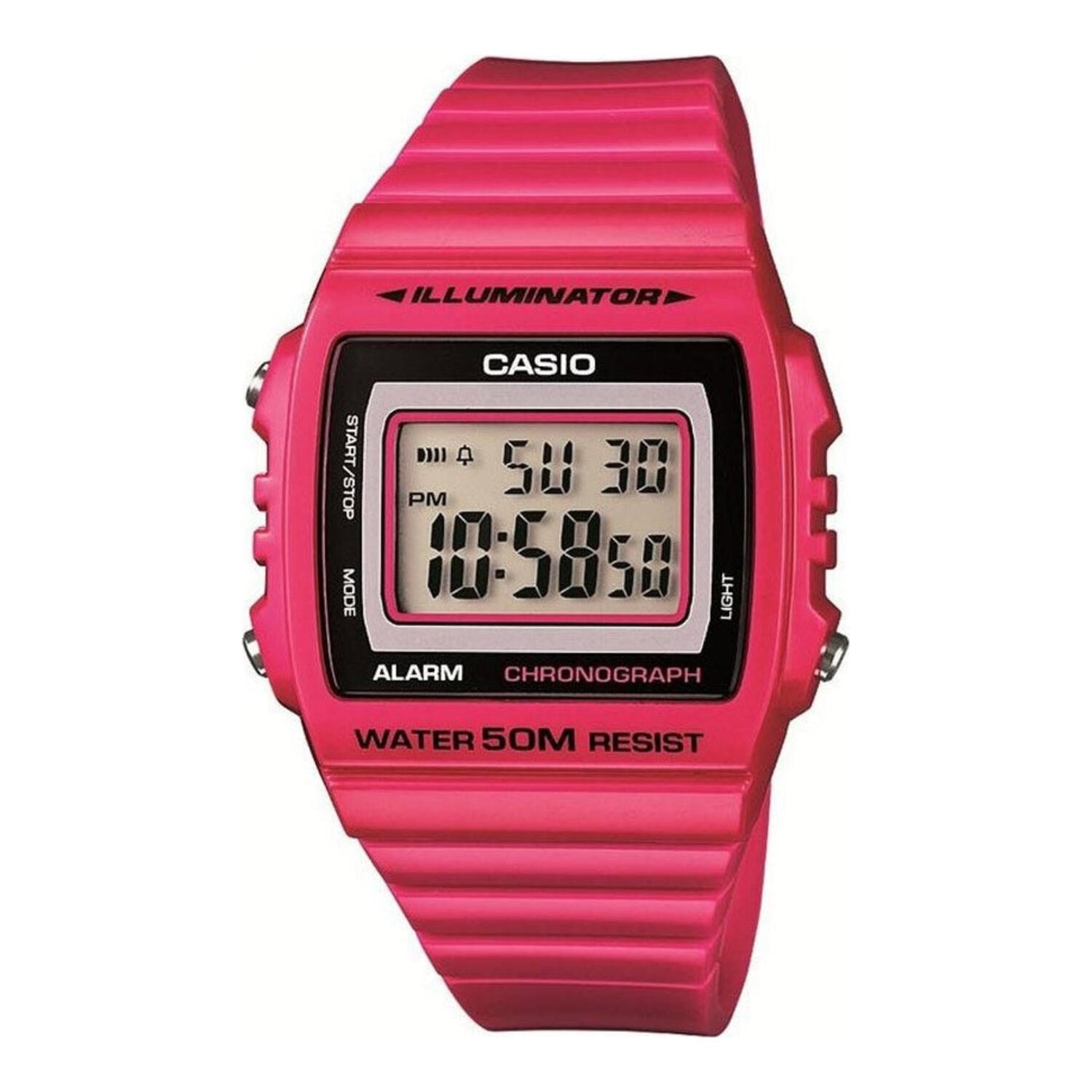 Montre de sport numérique Casio avec chronomètre, alarme et étanchéité jusqu&