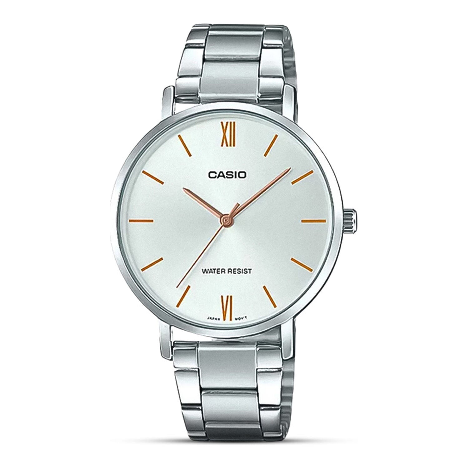 Montre Casio Enticer Classic à cadran argenté