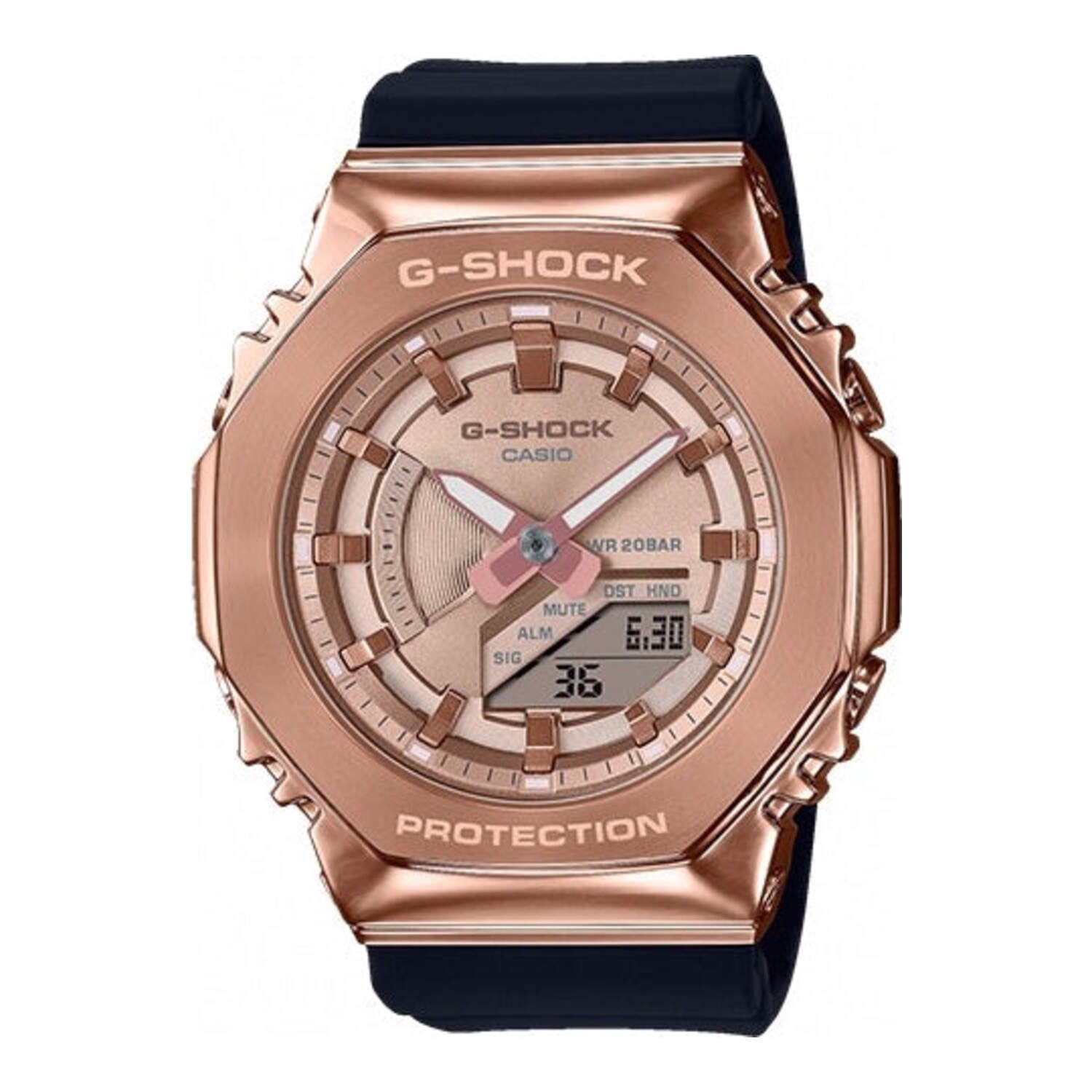 Casio GM S2100 Or rose (boîtier métallique)
