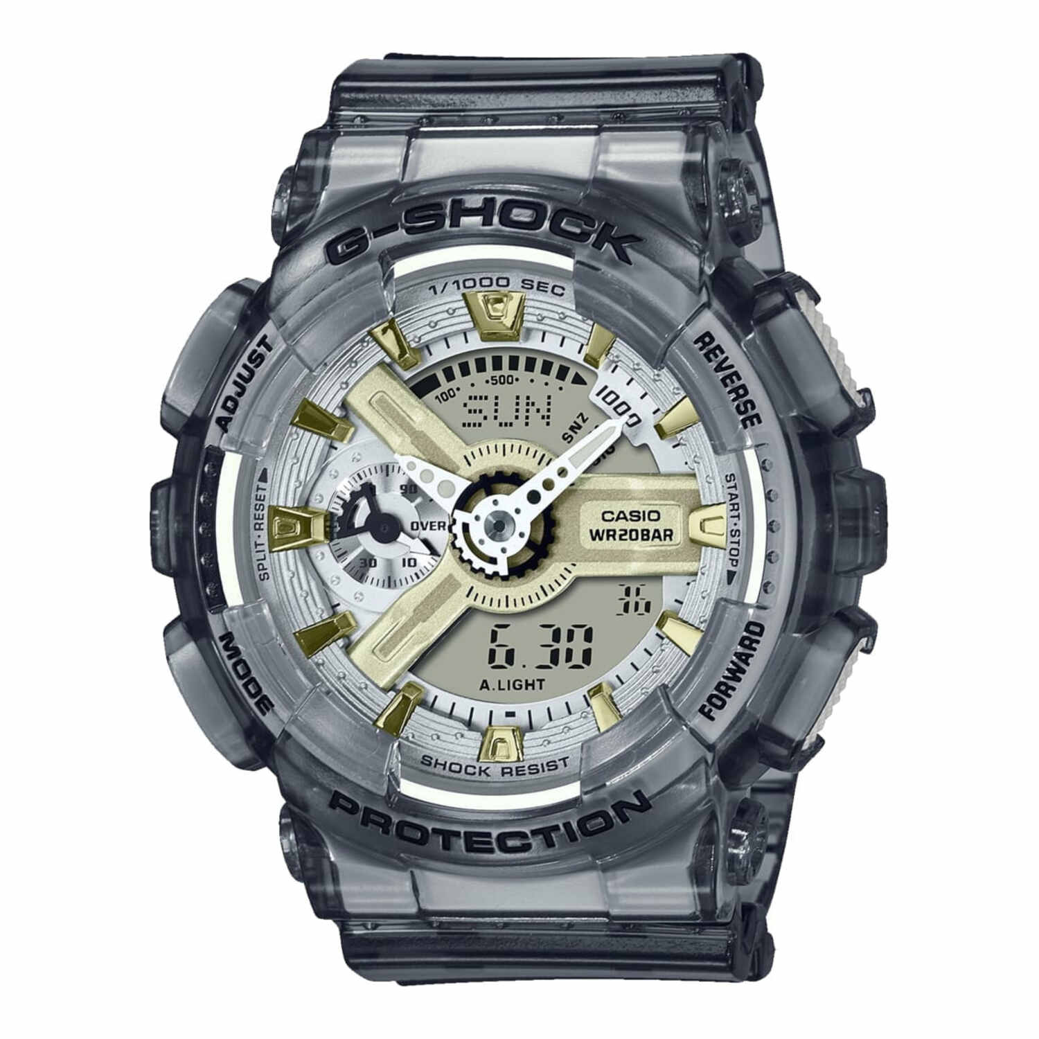 Casio GMA S110GS Métallisé Translucide