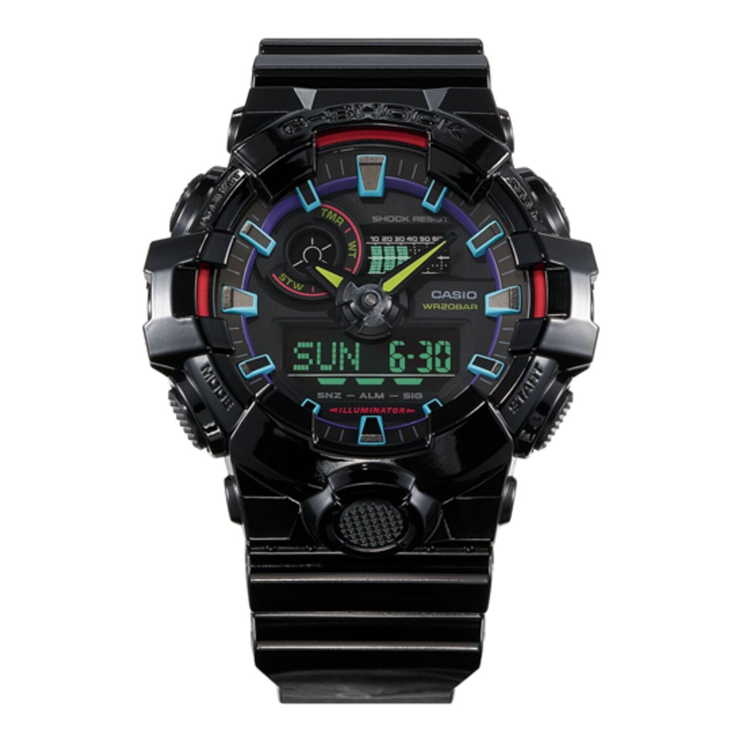 Série Arc-en-ciel Casio