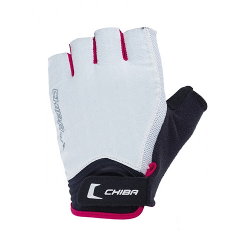 Chiba 40936 Lady Motivation Glove Pink Weiß Schwarz Hawaii Xs