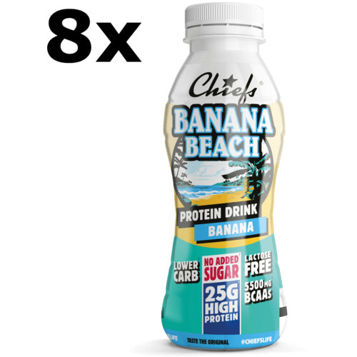 Chiefs Milk Protein Drink 8X330Ml Vanilla Drive