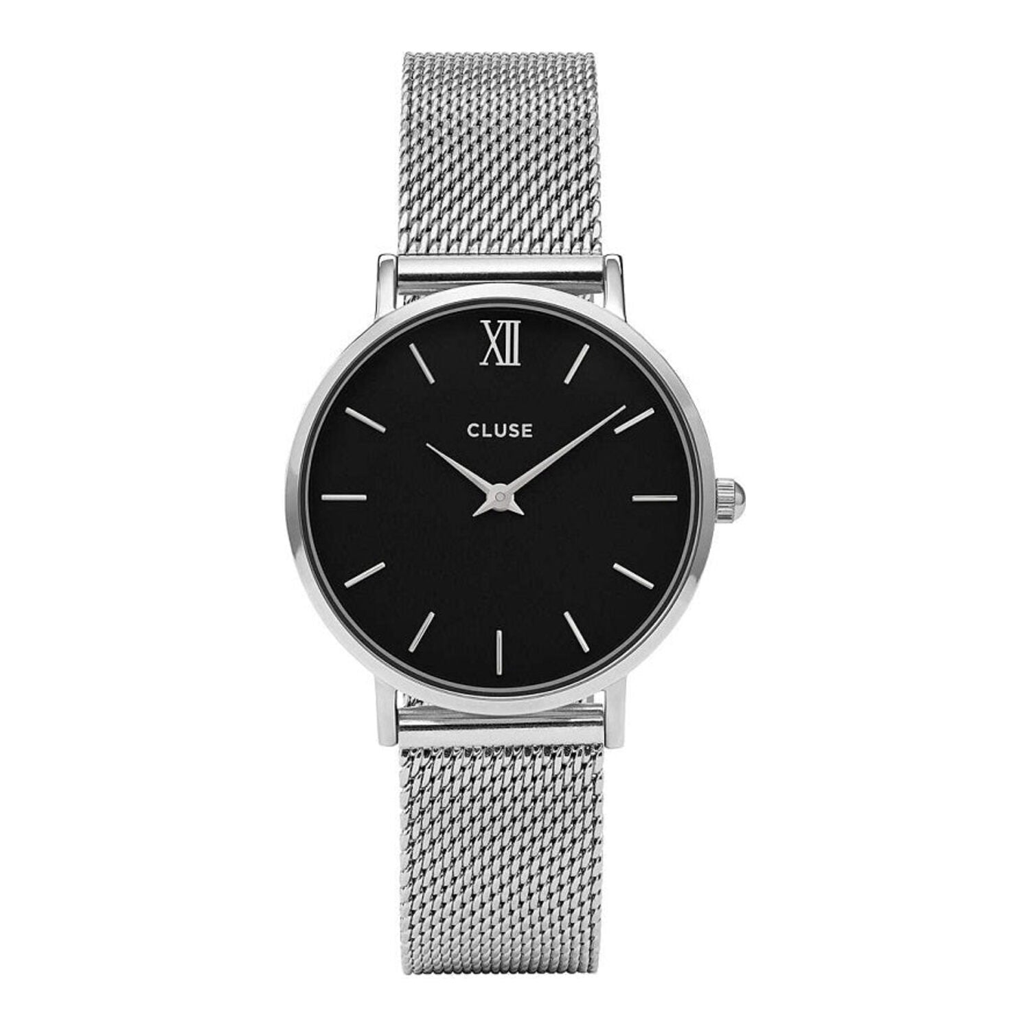 Cluse Minuit Mesh Noir/Argent