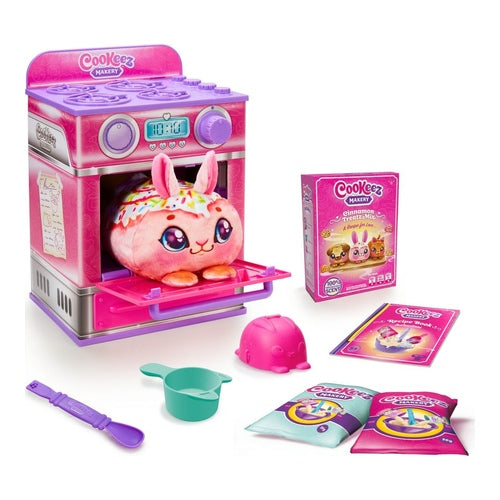 cookeez makery ofen spielset kuchen zimt pink