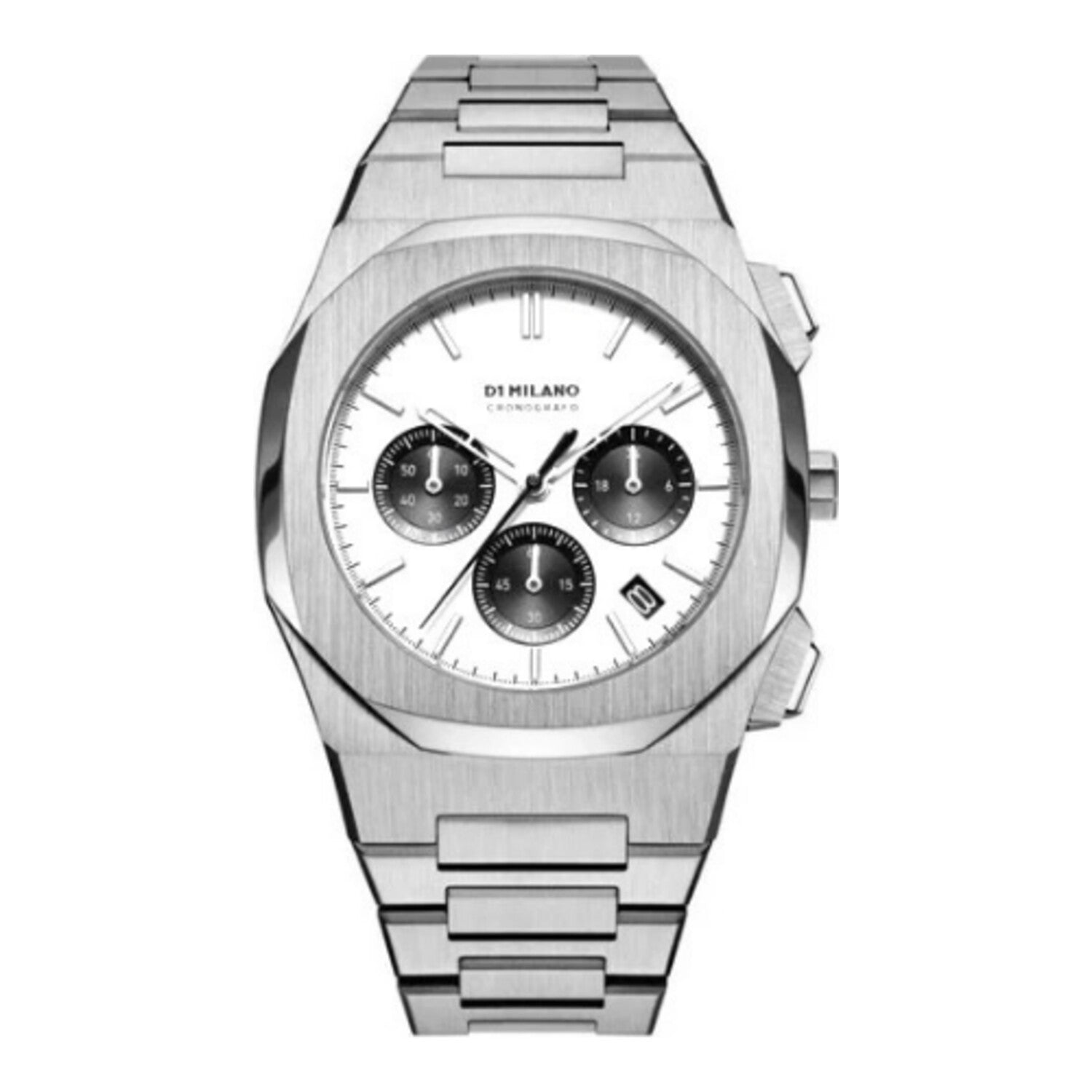 Chronographe D1 Milano Chroma « Panda Silver »