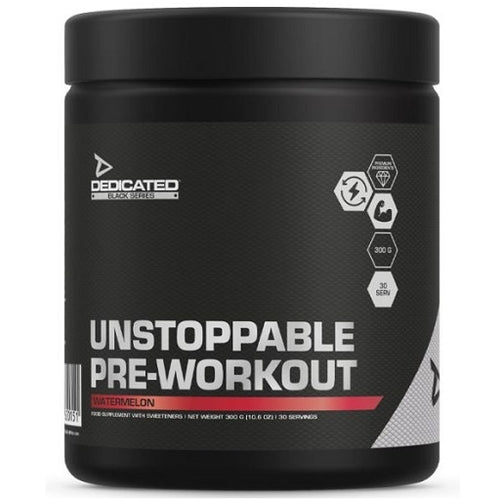 Dedicated Unstoppable Pre Workout 300G Lemon