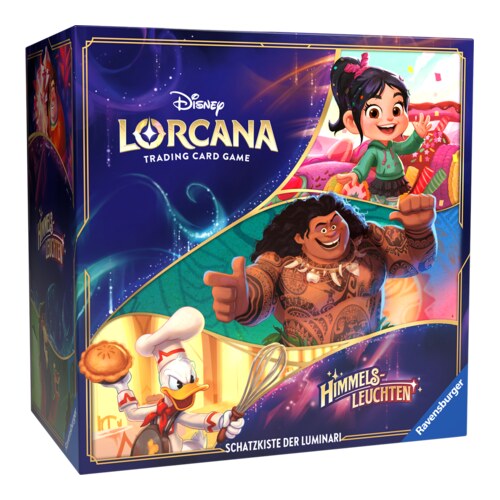 disney lorcana set 5 himmelsleuchten schatzkiste der luminari pack de