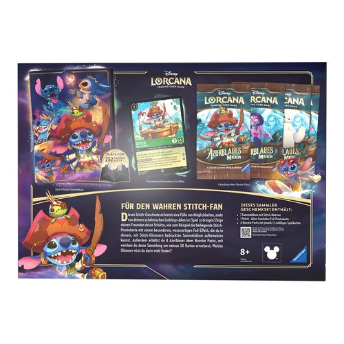 disney lorcana set 6 azurite sea special gift set de