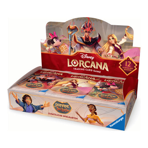 disney lorcana set 8 doemaene von dschafar display mit 24 booster packs deutsch trading cards