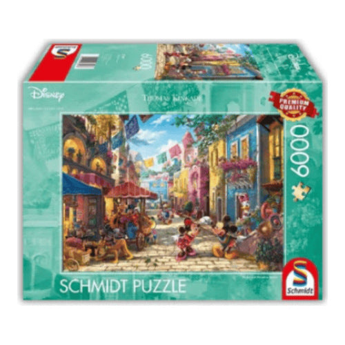 disney mickey minnie in mexico 6000 teile puzzle