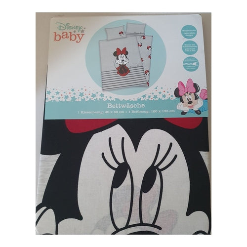 disney minnie mouse wendebettwaesche 40 x 60 135 x 100 cm