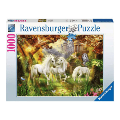 einhoerner im herbst puzzle 1000 teile