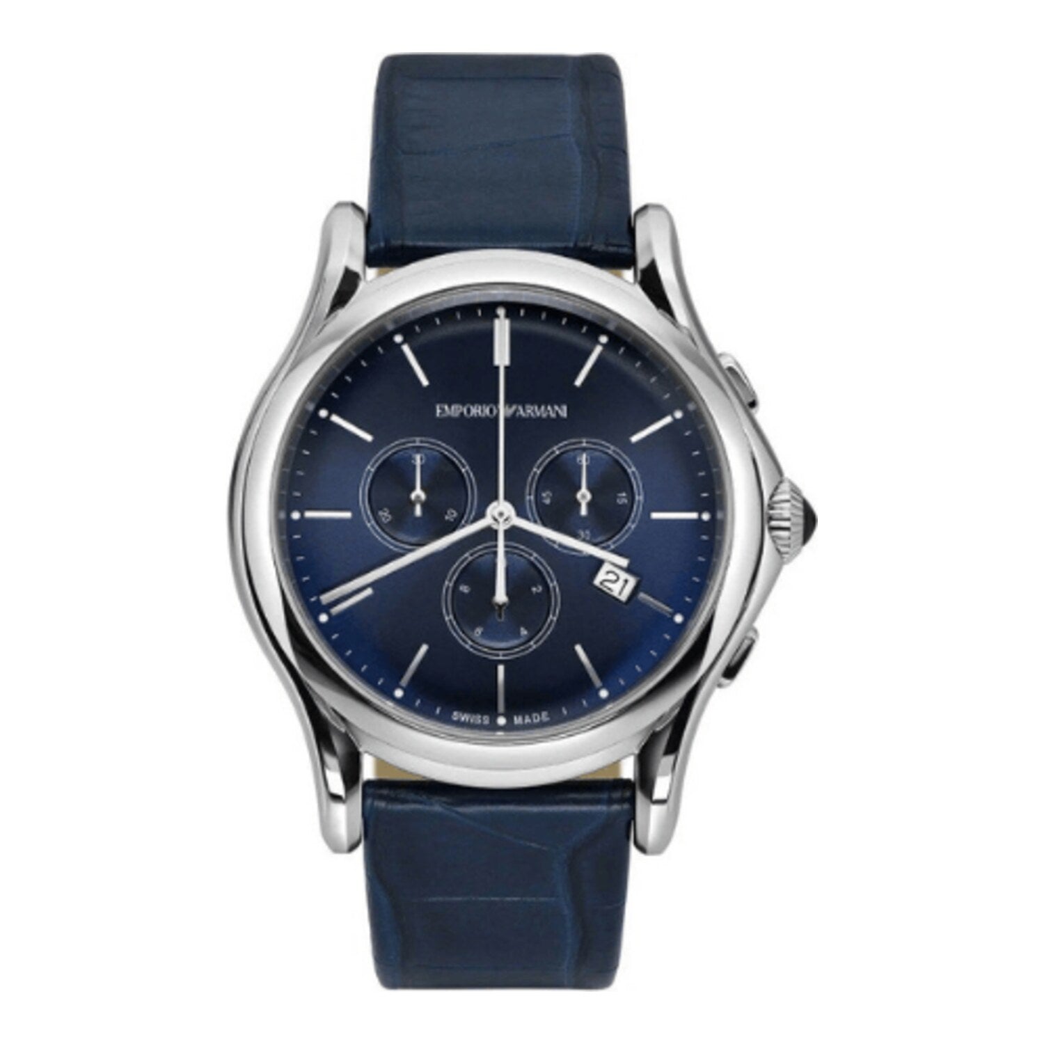 Montre chronographe Emporio Armani Swiss Made pour homme