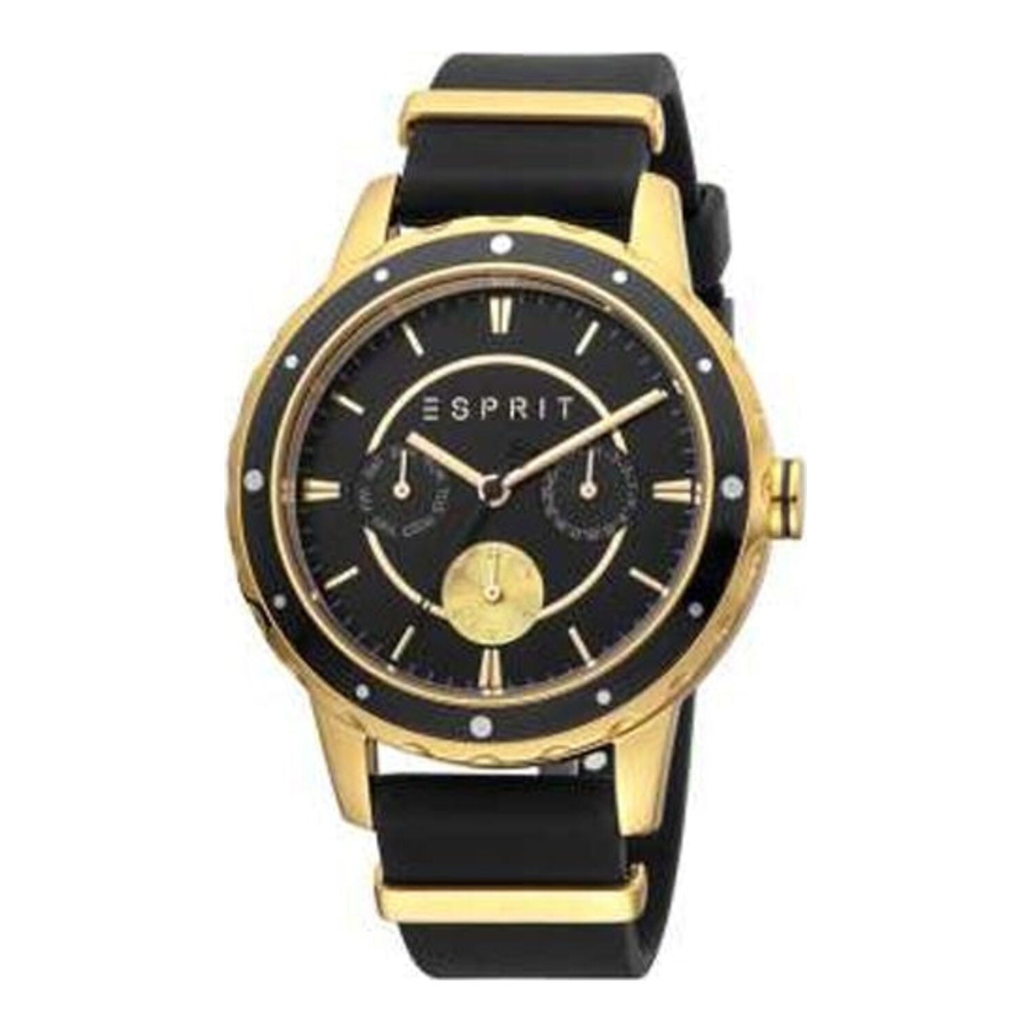 Montre multifonctionnelle Esprit pour femme en silicone