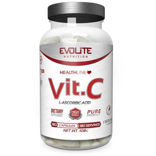 Evolite Nutrition Vitamin C 500Mg 180 Kaps