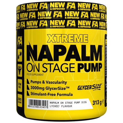 Échantillons de boisson énergétique Fa Nutrition Ice Pump 10 x 18, mélange de 5 g