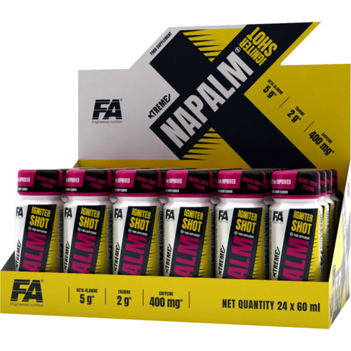 Fa Nutrition Xtreme Napalm Igniter Shot 24X60Ml Orange
