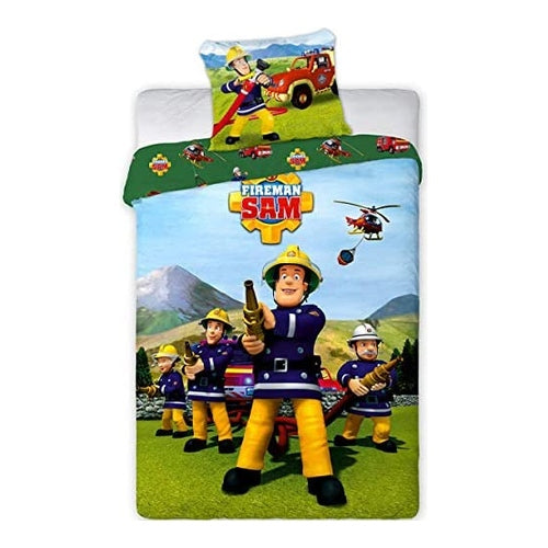 feuerwehrmann sam bettwaesche