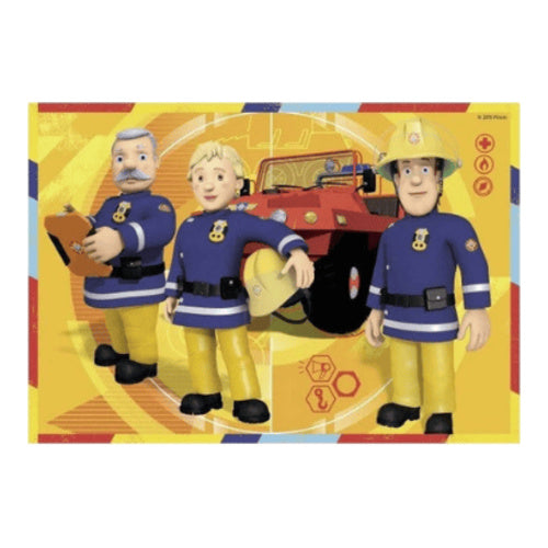feuerwehrmann sam puzzle 2x12 teile