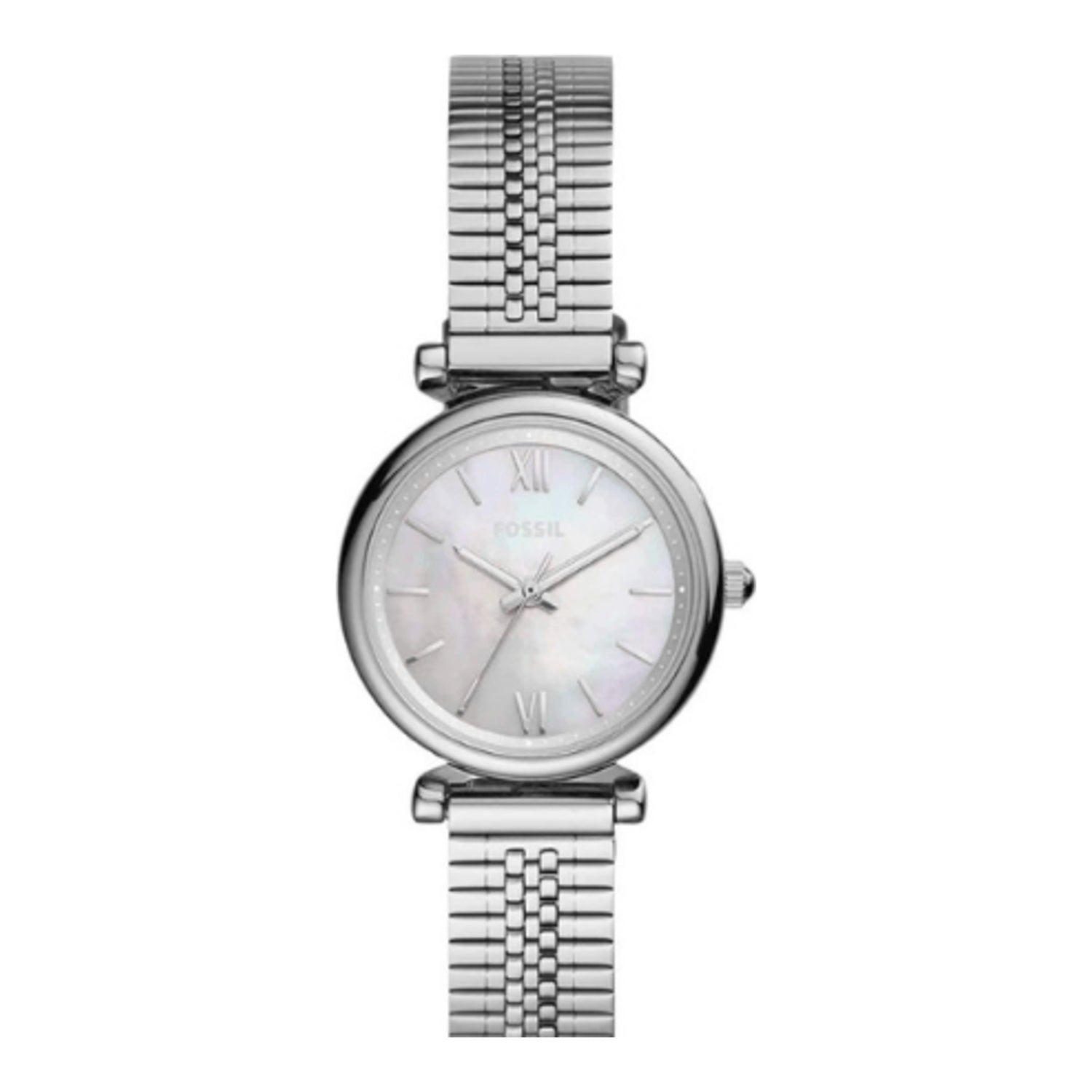 Fossil Carlie Mini Three Hand Stainless Steel Watch