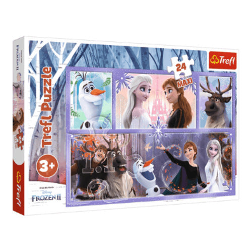 frozen welt der magie maxi puzzle 24 teile