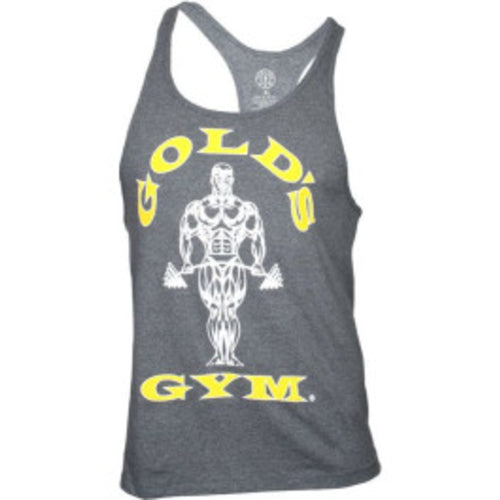 Golds Gym Classic Stringer Tank Top Hellgrau Xxl