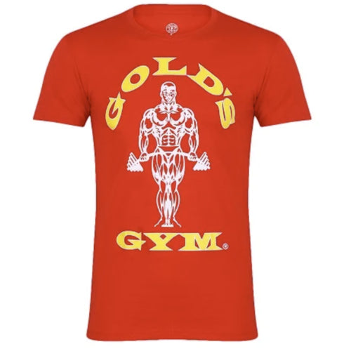 Golds Gym Ggts002 Muscle Joe T-Shirt Rot Xxl
