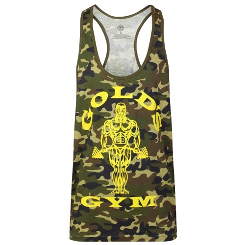 Golds Gym Ggvst051 Muscle Joe Premium Tank Camo Green Xl