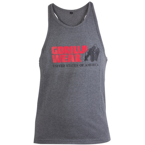 Gorilla Wear Classic Tank Top Grey Xl