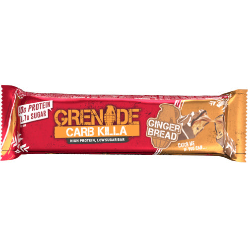 Grenade Carb Killa Bar 12X60G Ginger Bread New