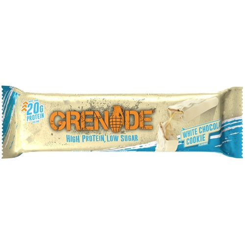 Barre protéinée Grenade 12 x 60 g, saveur chocolat blanc