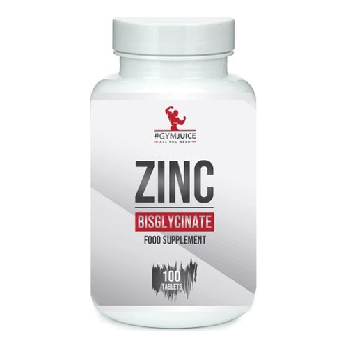 Gymjuice Zinc Bisglycinate 100 Tabletten