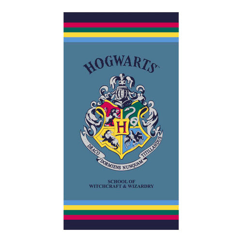 harry potter hogwarts baumwollhandtuch 70 x 140 cm