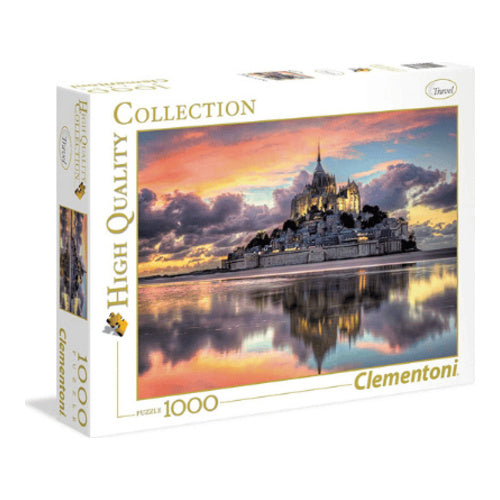 high quality collection 1000 teile puzzle der wunderschoene mont saint michel