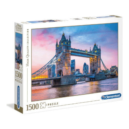 high quality collection 1500 teile puzzle sonnenuntergang ueber der tower bridge
