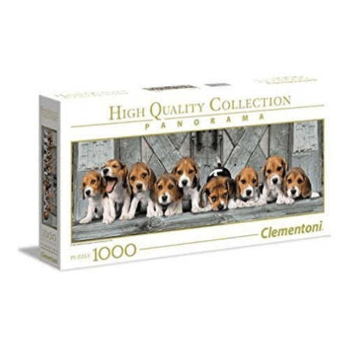 high quality panorama 1000 teile puzzle np beagles