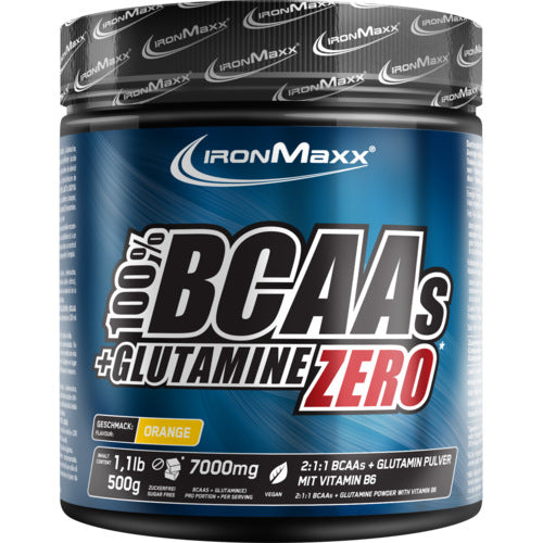 Ironmaxx Bcaas Glutamin Powder 550G Cola Limette