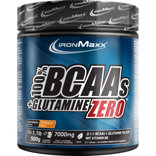 Ironmaxx Bcaas Glutamin Powder 550G Orange