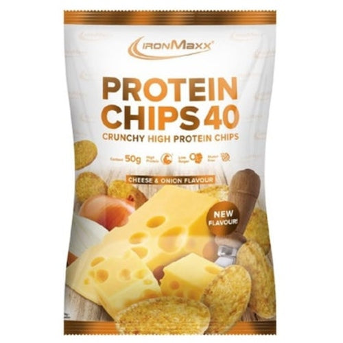 Ironmaxx Protein Chips 40 5X50G Bbq